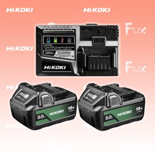 Hikoki BSL1850MA x 2 + UC18YSL3 Booster Pack